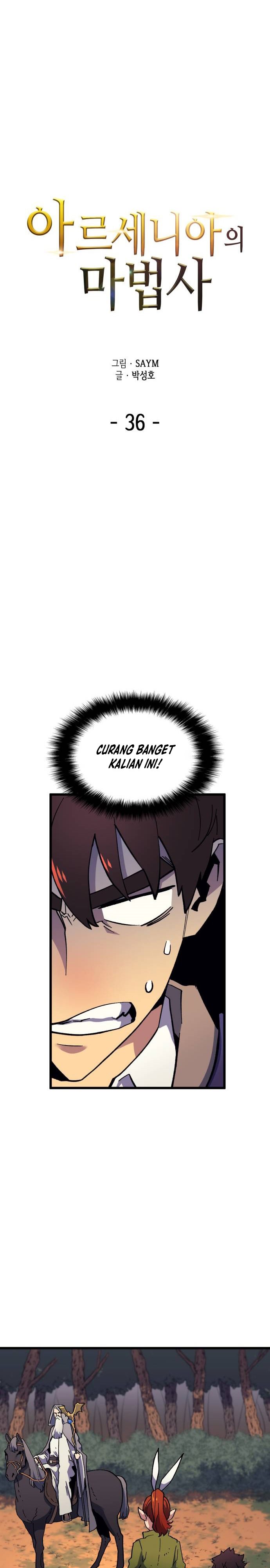 Wizard of Arsenia Chapter 36 Bahasa Indonesia